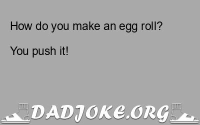 How do you make an egg roll?